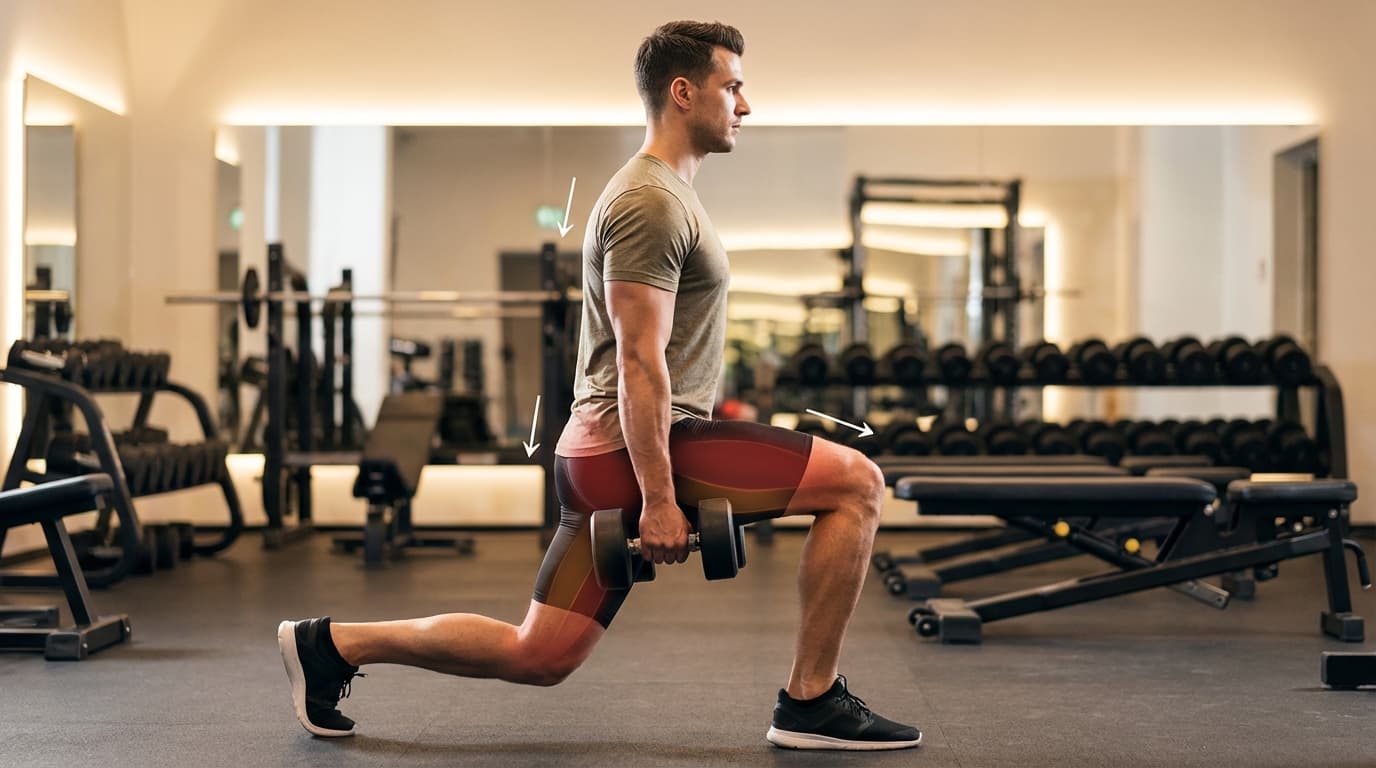 Fente avant (Forward Lunge)