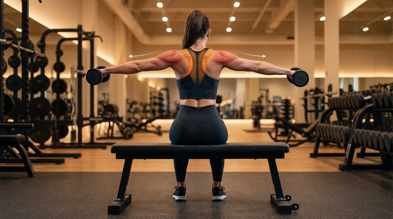 Oiseau (Reverse Fly / Bent-over Lateral Raise)