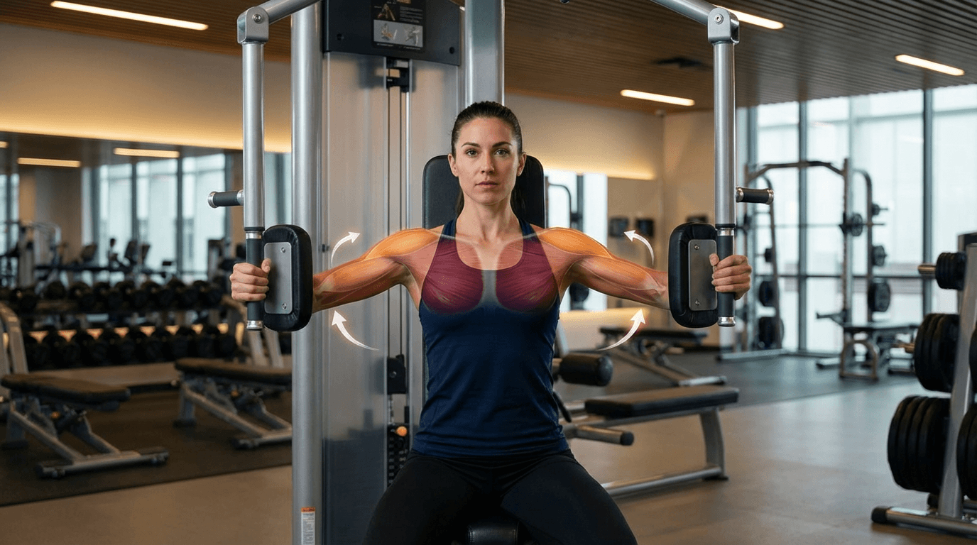 Pec-deck (Butterfly machine)