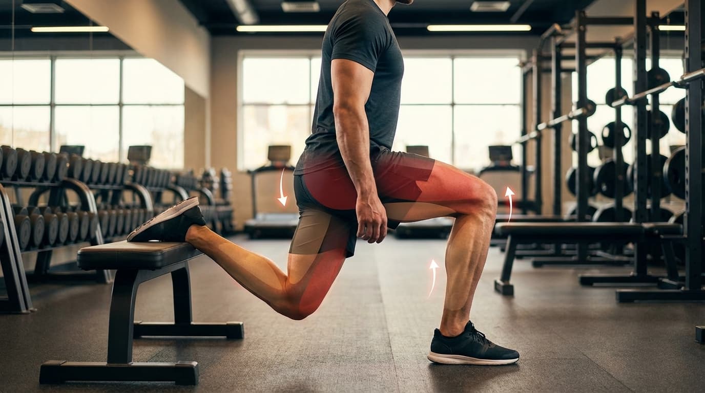 Squat bulgare (Bulgarian Split Squat)