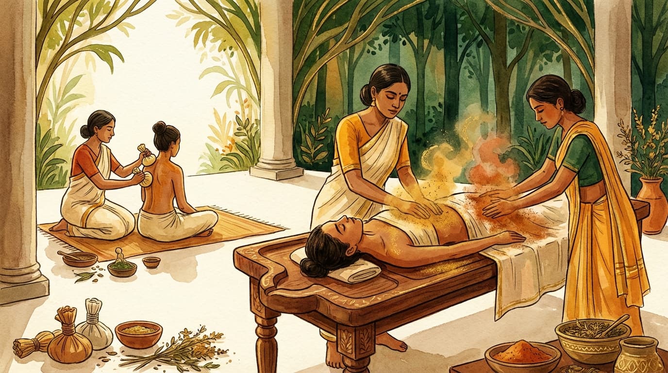 Udvartana (Herbal Powder Massage)