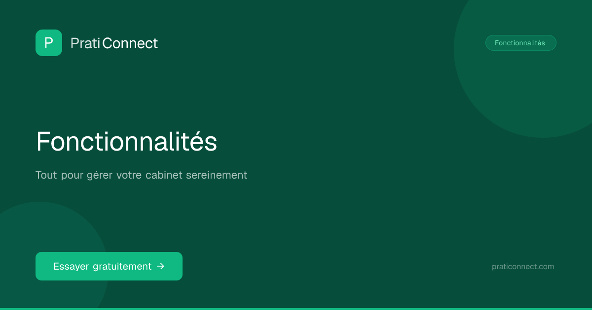 Features | PratiConnect